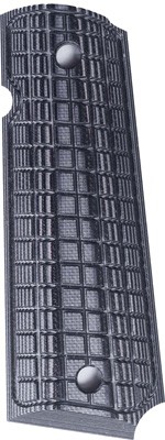 Pachmayr Dominator G10 Grips for 1911 Gray/Black
