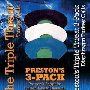 Pittman Game Calls Triple Diaphragm Pack for Hunters