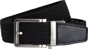 Nexbelt Braided Series 1.38" Black Adjustable Waist up to 50"