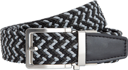 Nexbelt Braided Series 1.38" Charcoal Up To 50" Waist