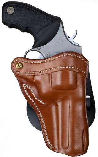 1791 PDHR2 Paddle Holster Mult Classic Brown Leather Ruger GP100