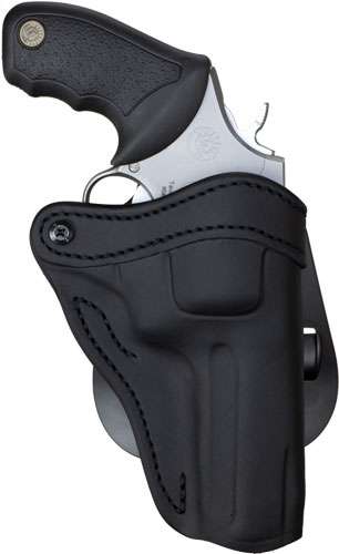 1791 PDHR2 Paddle Holster Mult - Black Leather Ruger GP100 OWB