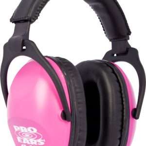 Pro Ears Revo Ear Muff in Neon Pink