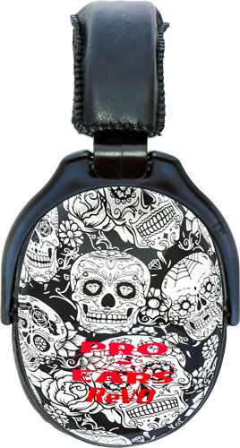 Passive Skulls Pattern Ear Muff - Noise Reduction, Comfort