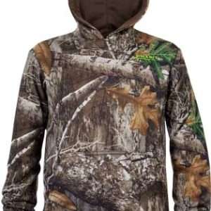 RealTree Edge Large Youth Hoodie - Moisture-Wicking Polyester
