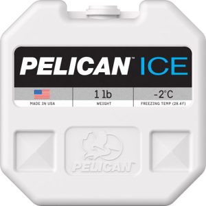Pelican 1IB Ice Pack White - Reusable, Durable, Long-Lasting