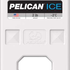 Pelican 2 lb Ice Pack White - Reusable Cooling Solution