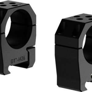 Audere Scope Rings PSR 1" in Low Black