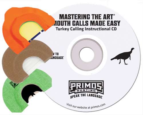 Primos Turkey Call Diaphragm with Instructional CD - Enhance Your Hunting Skills