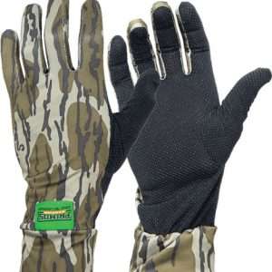 Primos Stretch Fit Glove in MOSSY OAK BOTTOMLAND