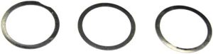 J&E AR15 NSR Style Barrel Nut with 3 Shims