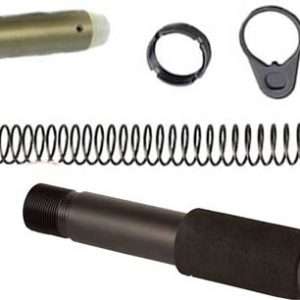 J&E Pistol Buffer Tube Combo Black Weight Kit