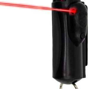 Guard Dog Pepper Spray Laser Keychain Black
