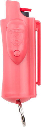 Guard Dog Accufire Pepper Spray with Laser Sight & Keychain - Pink