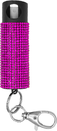 Guard Dog Pink Bling Pepper Spray - Stylish Self-Defense