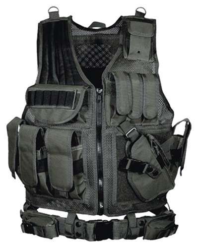 UTG Tactical Vest V547 Black for Law Enforcement