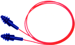Howard Leight Air Soft Ear Plugs with Cord - 2 Pair Pack