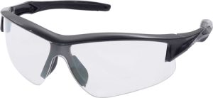 Howard Leight Acadia Glasses Black Frame Clear Lens