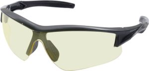 Howard Leight Acadia Glasses Black Frame Amber Lens