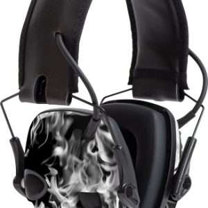 Howard Leight Impact Sport Electronic Earmuffs in Smoked Black