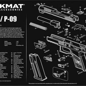 11x17 CZ P-07/09 Pistol Armorers Bench Mat