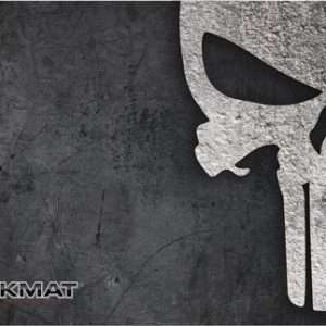 11x17 Punisher Black TekMat Armorers Bench Mat