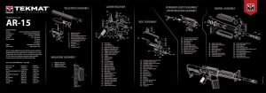 TekMat Armorers Bench Mat for AR-15 Maintenance