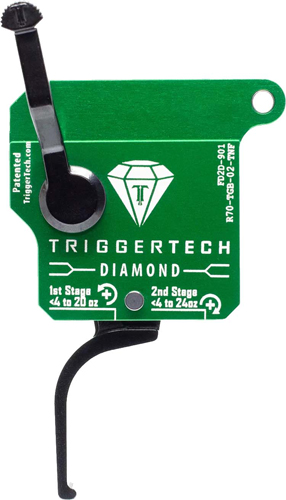 Triggertech Rem 700 Two Stage Trigger - Black Diamond Flat Clean