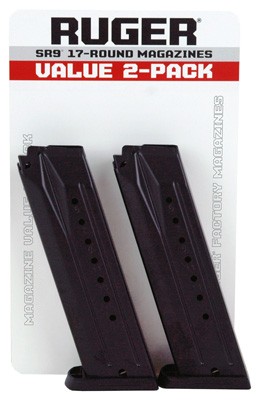 Ruger SR9 9mm Luger 17-Round Blued Steel Magazine