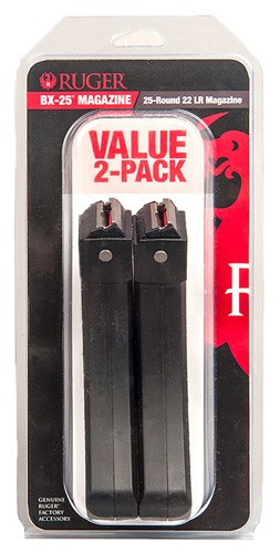 Ruger 10/22 22LR Magazine 25-Round Polymer Pack