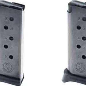Ruger LCP 380ACP Magazine 2-Pack with Finger Grip