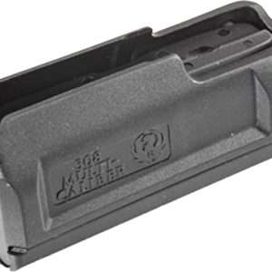 Ruger American Rifle Magazine, 4rd Black - Short Action