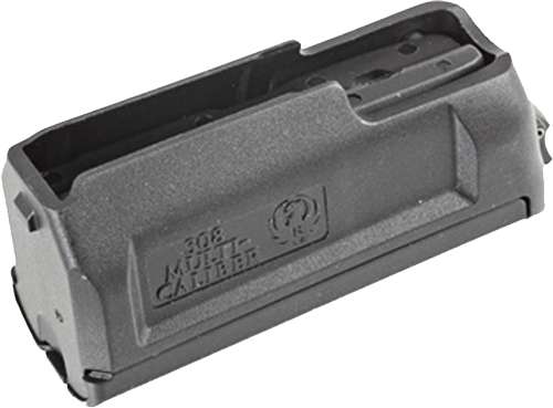 Ruger American Rifle Magazine, 4rd Black - Short Action
