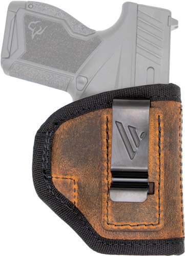 VersaCarry Ranger Holster IWB Leather Brown Optics Compact Full