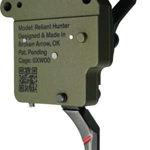 REM 700 2-5LB Curved Green/Black Trigger Upgrade
