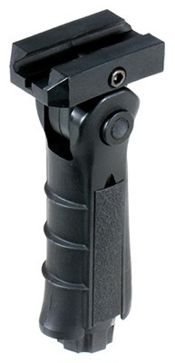 UTG Vertical Foregrip Folding - Black, Adjustable Positions