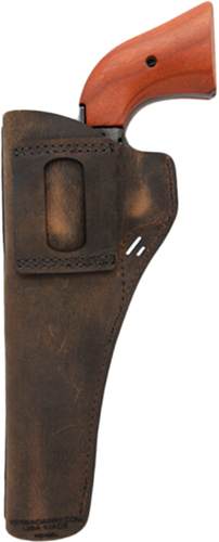 VersaCarry Revolver Holster Brown Leather Outside Waistband