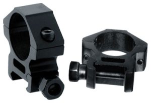 UTG Rings 1" Low Profile Matte Black Picatinny/Weaver