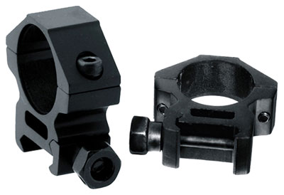 UTG Rings 1" Low Profile Matte Black Picatinny/Weaver
