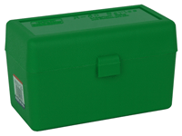 MTM Ammo Box Magnum Rifle Green 50-Round Flip Top
