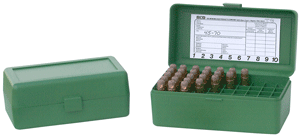 MTM Ammo Box WSM & 45/70 - 50 Rounds Green