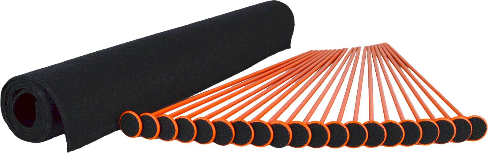 GSS Medium Rifle Rod Kit 20ORG, .22 Cal, 19" x 30"