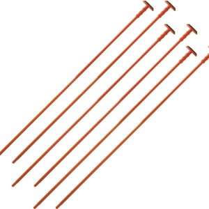 GSS Orange Rifle Rods .22 - Caliber 6-Pack for .22 Caliber Firearms