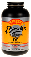 Hodgdon Pyrodex RS 1lb Can - Cleaner Burn, Versatile