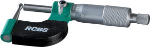 RCBS Vernier Ball Micrometer for Precise Bullet Measurements