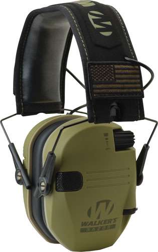 SLIM PATRIOT 23dB OD GREEN Electronic Hearing Protection Device