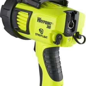 Streamlight Waypoint 400 Spotlight - Waterproof LED Rechargeable Yellow Spotlight