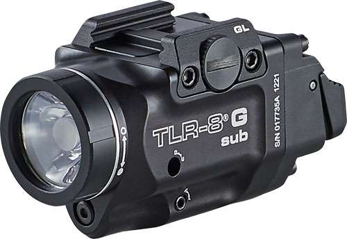GLOCK43X/48MOS LED/GREEN LASER - Tactical Lighting Solution