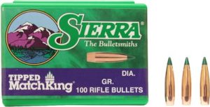 130GR Match TMK 100CT - Sierra Bullets 6.5mm .264