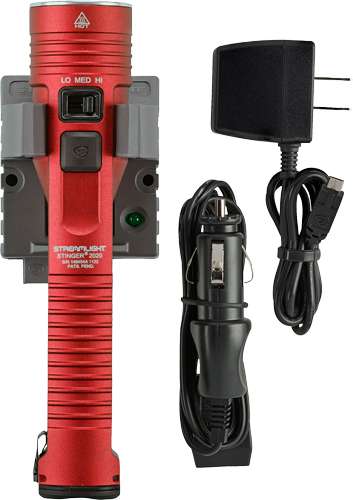 Streamlight Stinger 2020 LED Red Charger Flashlight
